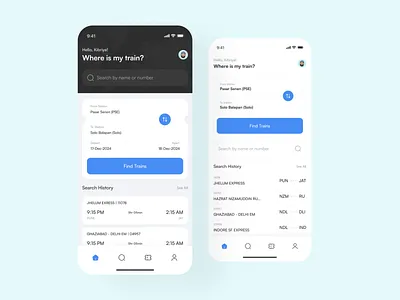 Train Ticket App branding dashboard design design illustration landing page landing page design new design train ticket app ui ui design ux design