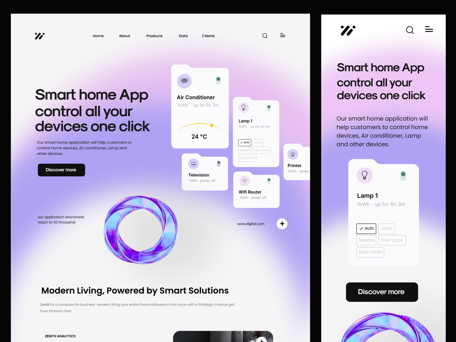 Example of Landing Page Design