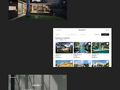 Bookswift: A Booking Platform Design Concept apartment booking branding property real estate rent apartment rent house website