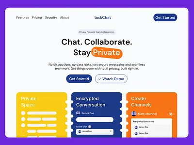 Team Collaboration website design hero section team collaboration ui ui design uiux visual design web2 website website design