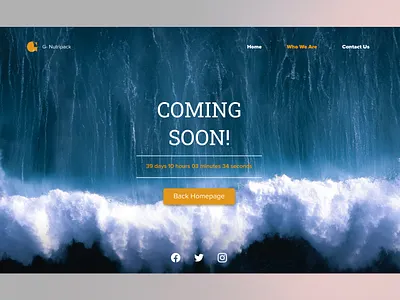 Daily UI_014: Launch Countdown Timer for a Website Landing Page countdowntimer dailyui dailyui010 designinspiration figmadesign landingpagedesign minimalui timerinterface