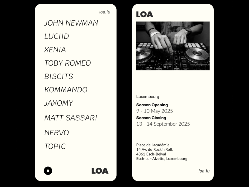 Music festival promo flyer mobile musicfest promo techno