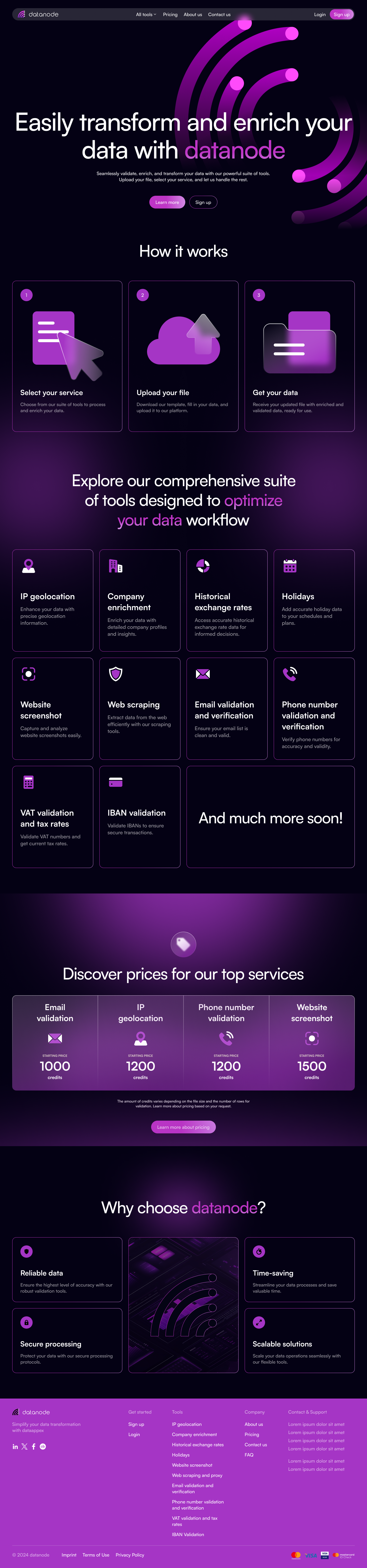 Example of data-node.io