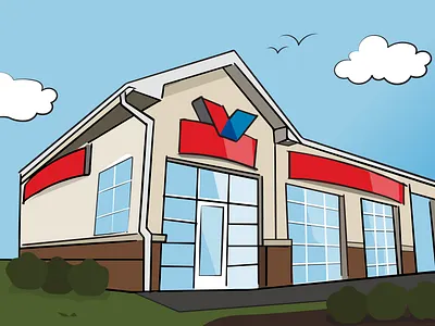 Valvoline video scene illustration adobe branding illustration procreate