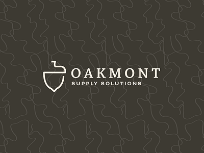 Oakmont Supply Solutions | Branding branding graphic design logo logo design logo suite pattern web design website