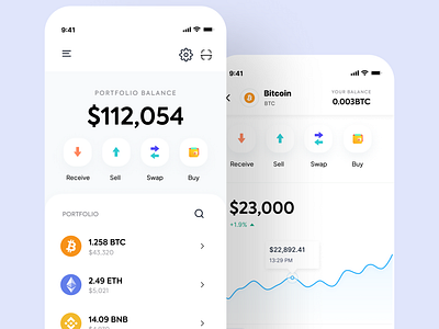 Punpay - Mobile App crypto dailui design illustration light mode mobile app ui uid ux uxui web web 3 web3