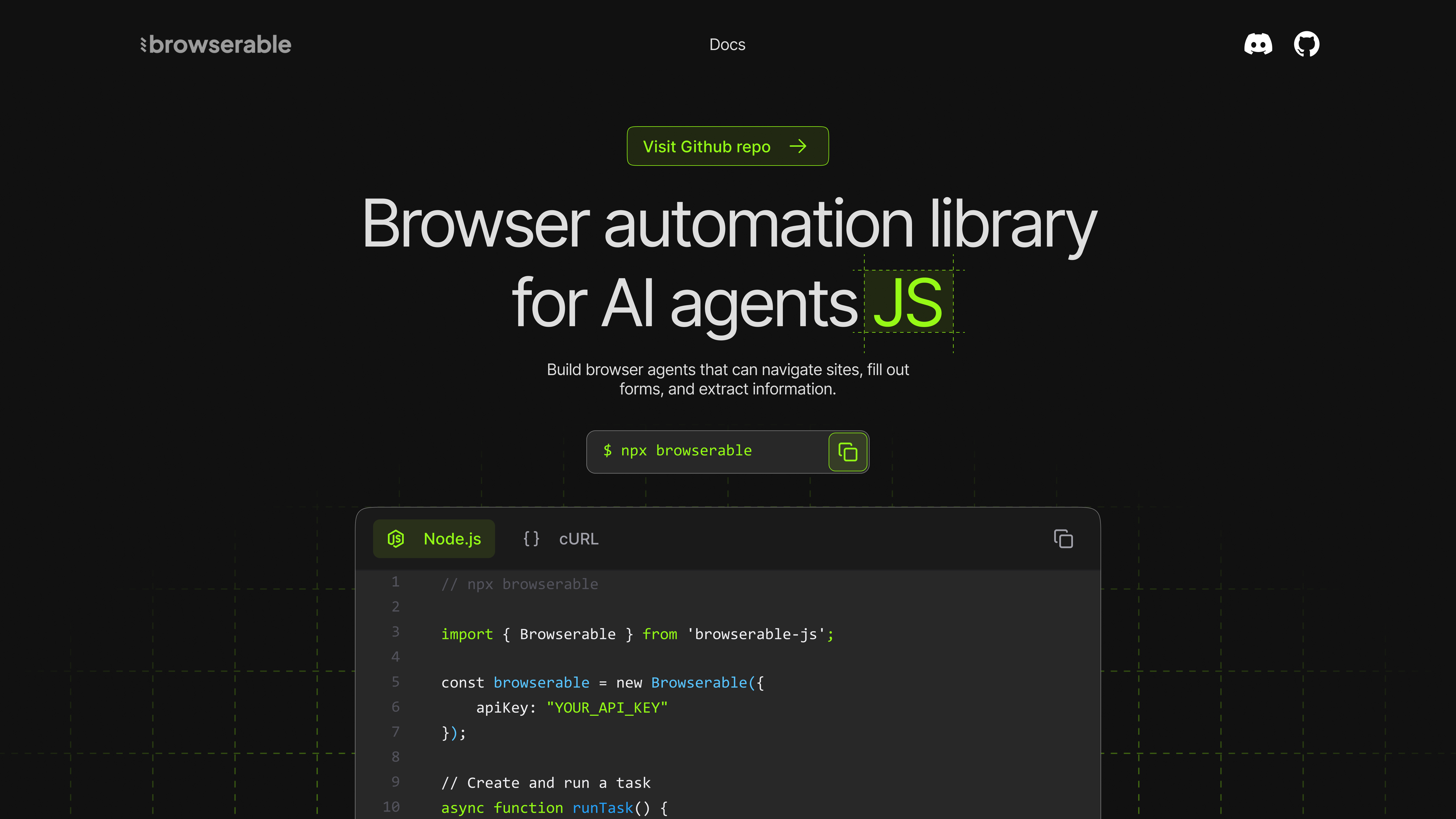 Example of Modern Multipage Website