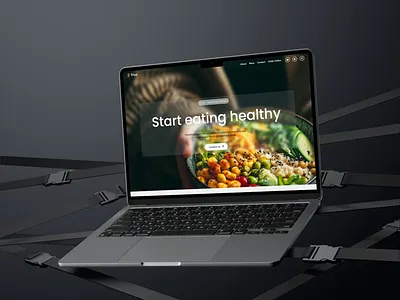 Diet Coach Wix Website Design branding design diet eat eatery elementor food framer graphic design landing page meal menu restaurant ui uiux web web design website design wix wix studio