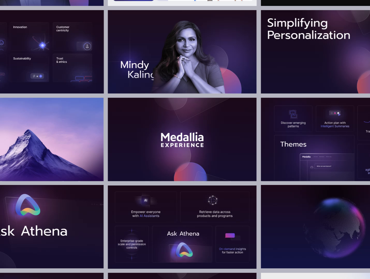 Example of Presentation Template