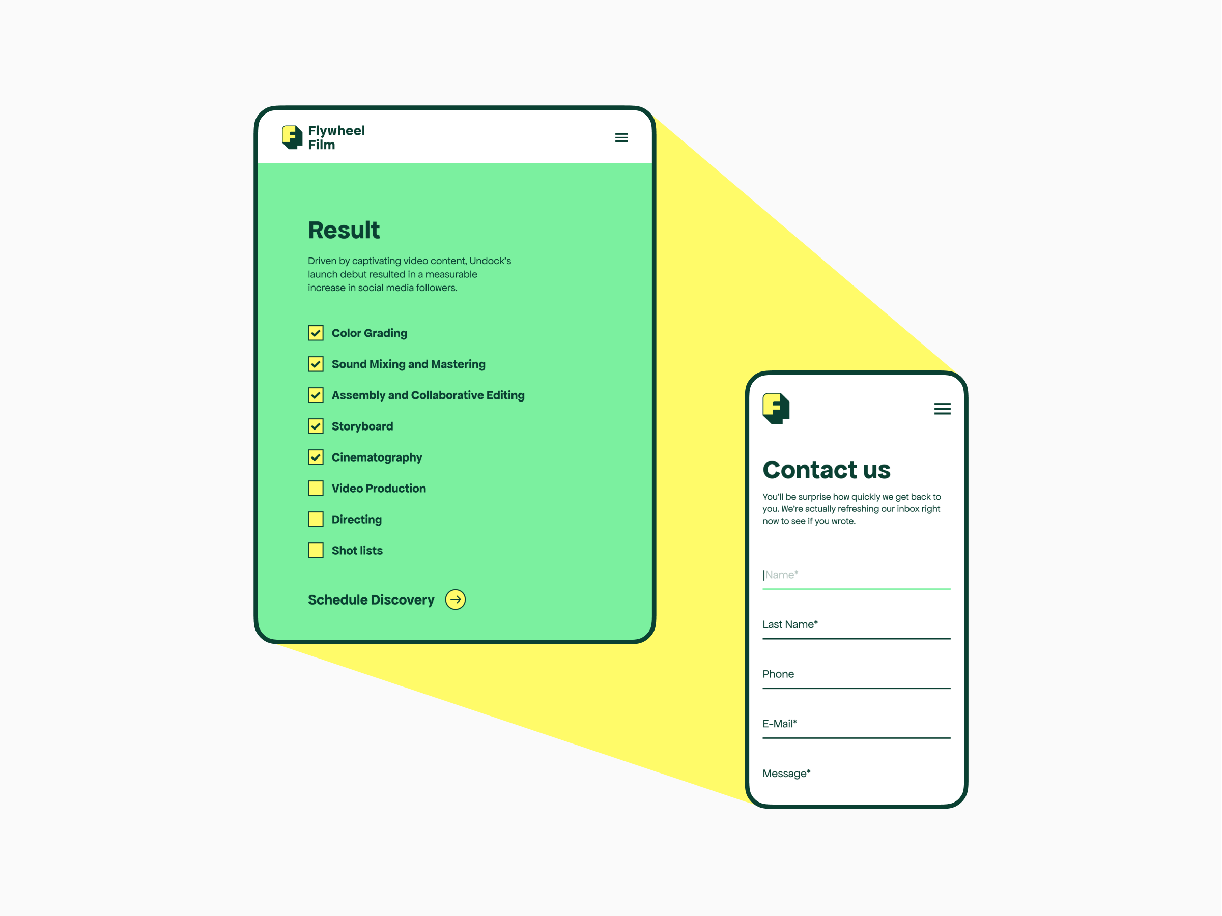 Flywheel Film by Gleb Podorozhnyy for Creative Mules on Dribbble