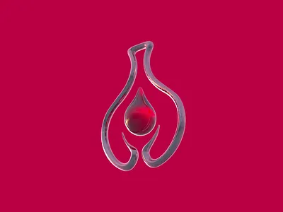 STARTUP LOGO DESIGN 3d logo animation blood corp drop illustration logo logo animation metal motion design red startup