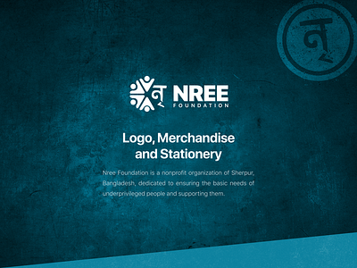 Nree Foundation (6/2021) branding design graphic design logo social media typography vector