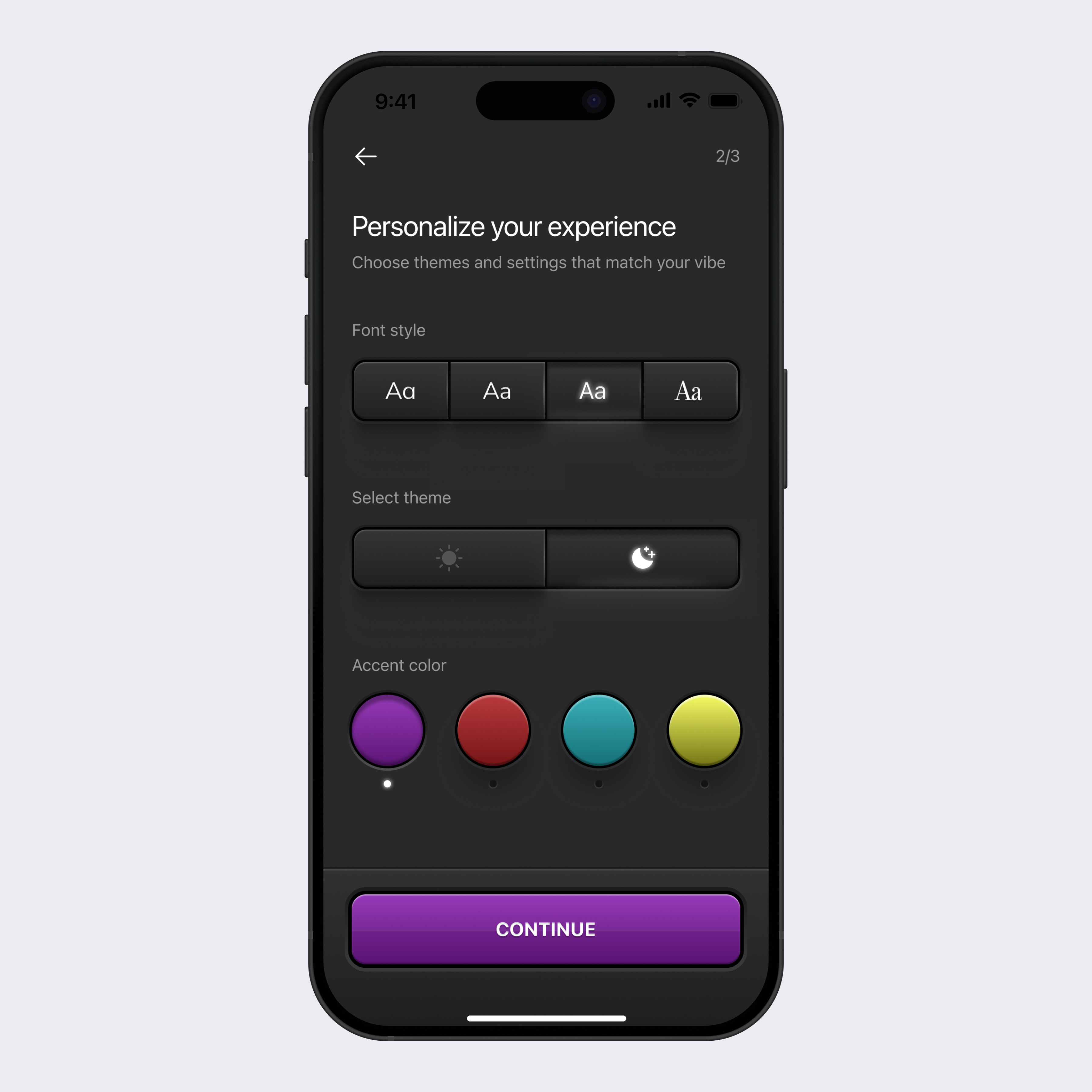 Account customization app design design figma skeuomorphism ui user interface