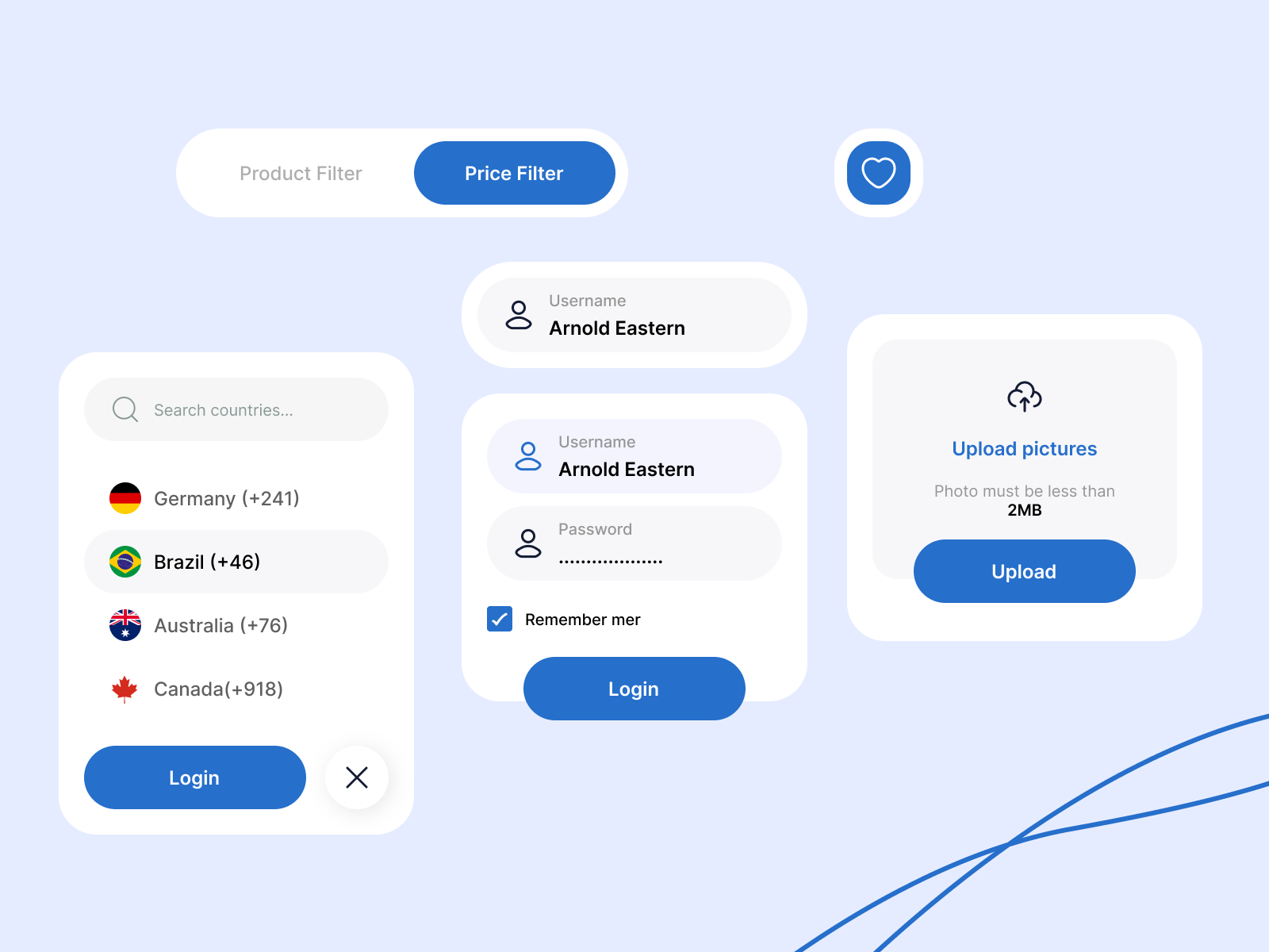 Example of Minimal Mobile App & Website Design