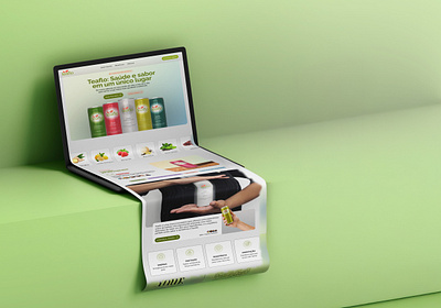 TEAFLO – Functional Iced Tea for Your Well-Being brand identity branding digital branding functional tea graphic design healthy lifestyle iced tea minimal design natural products product design tea brand ui user experience ux visual identity web design wellnes