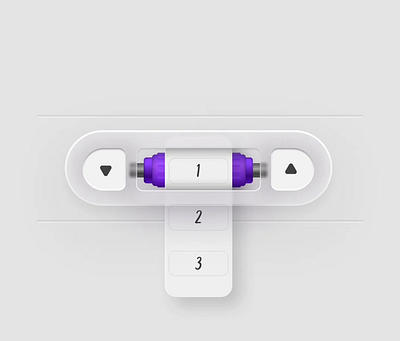 Number Picker animation ui