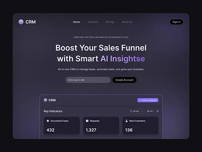 CRM | Dashboard crm dashboard ui uiux design ux