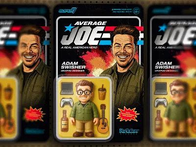 Average Joe action figure ai gi joe render toy