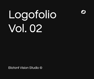 Logofolio Vol. 02 branding design graphic design identity logo logomark