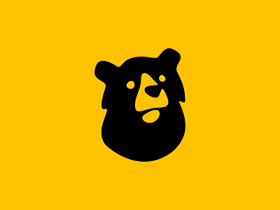Black Bear Logo 3d animation black bear logo branding graphic design logo motion graphics