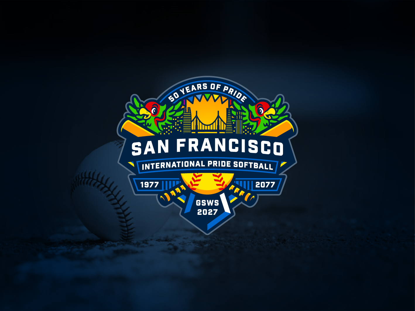 2027 San Francisco GSWS 99designs badge logo baseball logo brand identity branding emblem logo logo sport logo