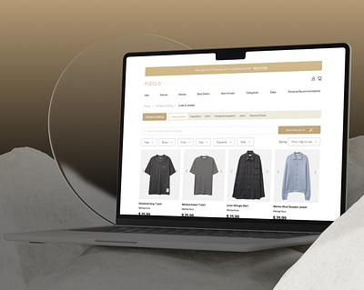 FIZCLO - Smart E-Commerce Platform agency branding clothing design e commerce shop shopify