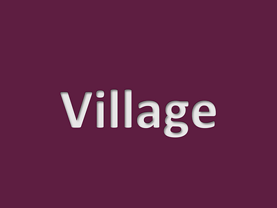 Village App app design ui ux