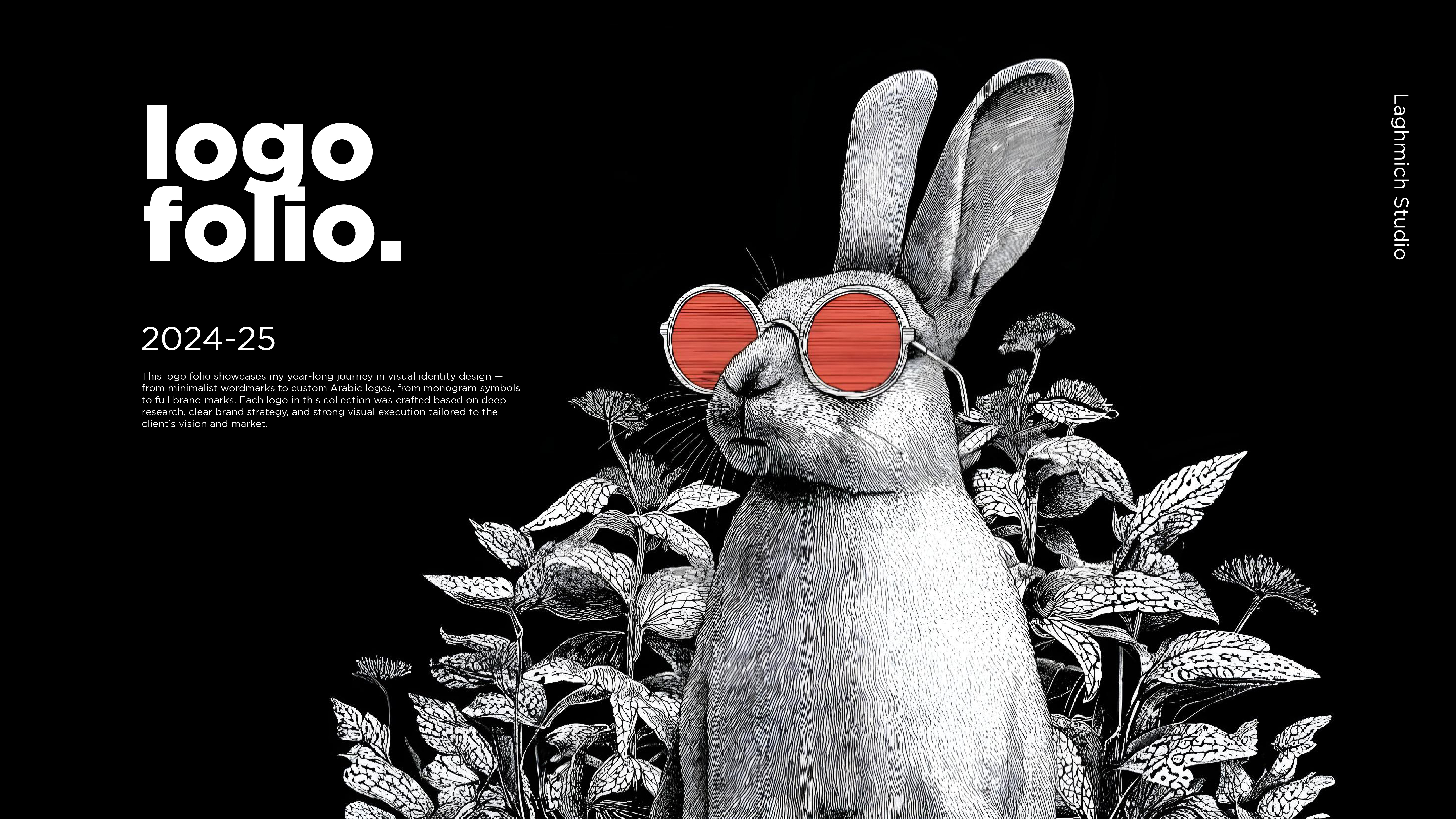 LogoFolio 24-25 arabic branding callygraph graphic design identity laghmich logo logotype