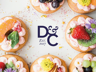 Delic & Coo. bakery baking branding classic cookies delicatessen design graphic design logo monogram premium vector