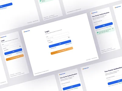 Brightmeds - Auth Screens auth clean login modern ui