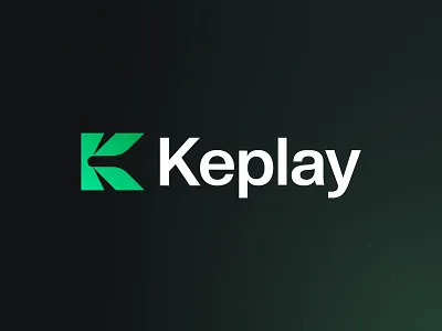 Keplay Logo ai tech logo artificial intelligence brand identity branding logo logo design logo designer minimal logo minimal tech logo modern logo professional coding logo professional logo tech logo