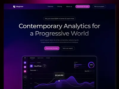 SaaS analytice crm crm dashboard design home page hr hr management human resources landing page minimalist project management saas saas landing page saas website software ui design uiux web design web3 website