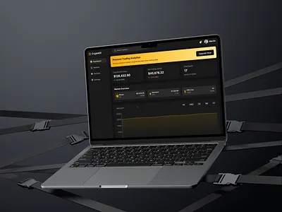 Crypto Exchange Dashboard crypto dashboard dailyui dark mode ui dashboard dashboard design dashboard ui design dribbble ui ui design uiux ux web design