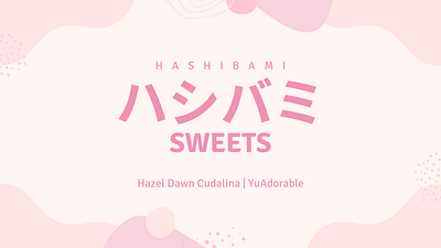 Original Brand - Hashibami Sweets branding concept design graphic design packaging