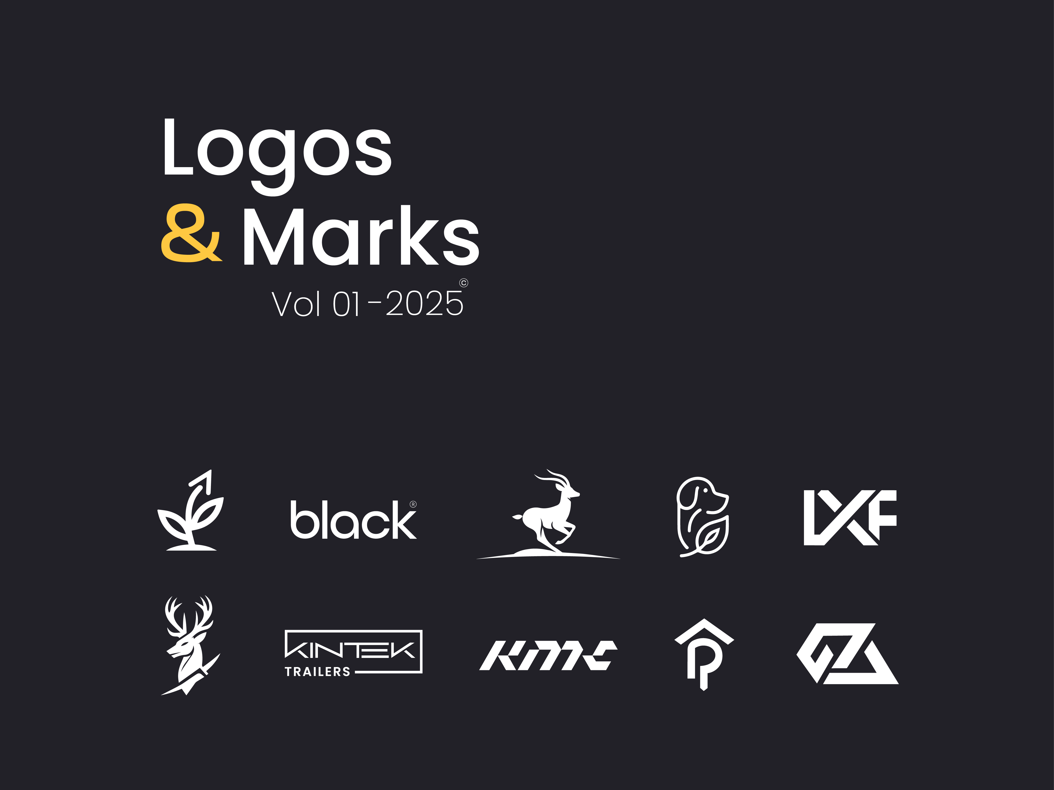Logos & Marks 2025 - Vol 01 © logo showcase