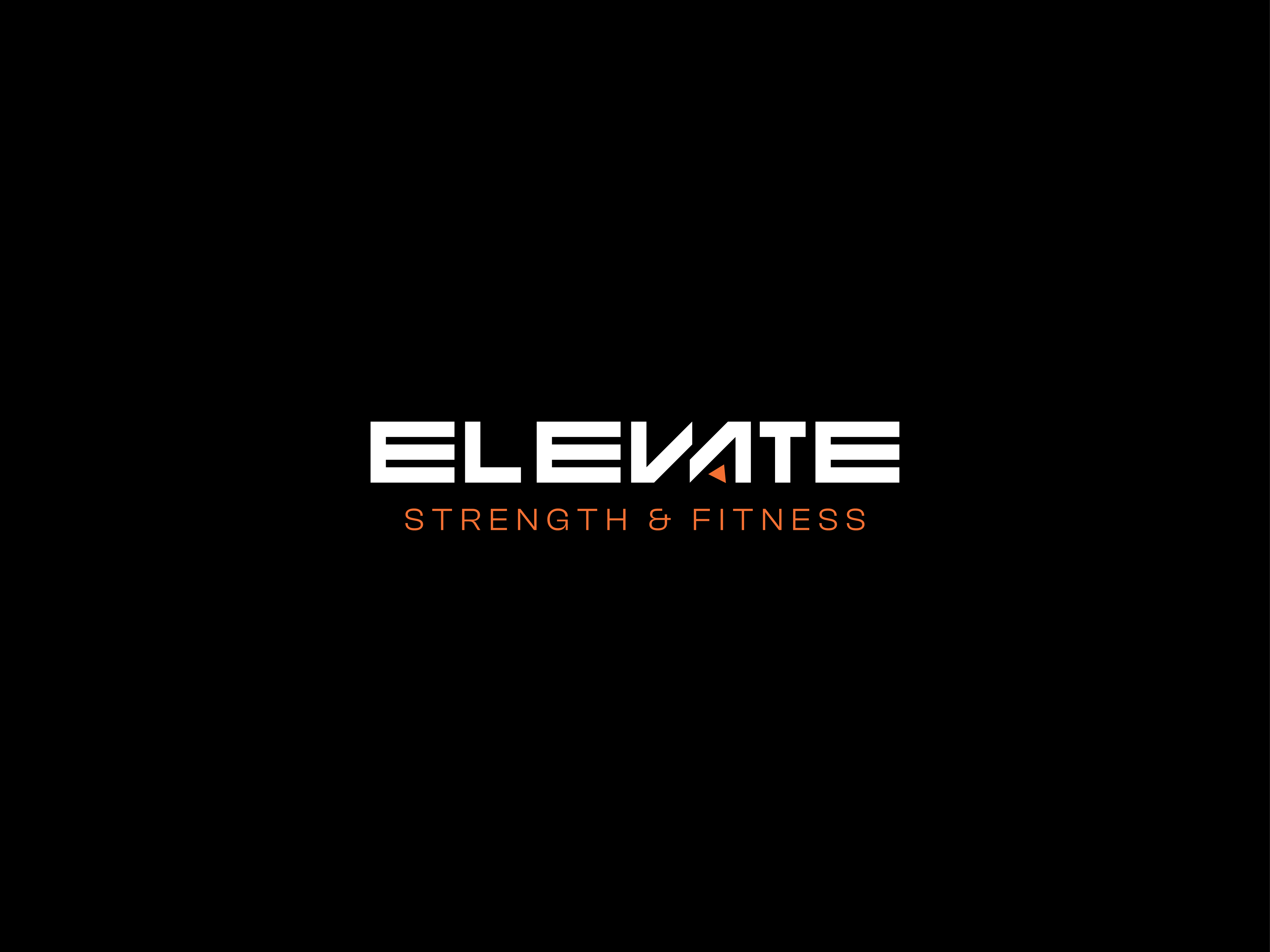 Elevate Logo Design health and strength logo