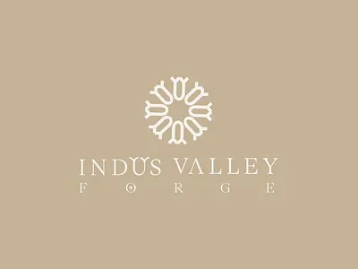 INDUS VALLEY FORGE CONCEPT(1) historic lgoo historical logo indus valley indus valley script letter mark logo design logo logo design logo design inspiration logo design inspirations logo inspiration
