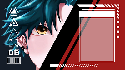 Vtuber Stream Asset and Illustration branding design graphic design illustration streaming asset vtuber