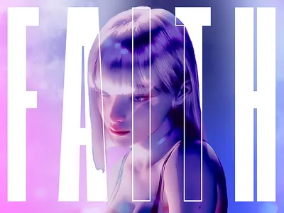 Have Some Faith ai artificial intellegence character character display color enhance colorgrading concept art cyber faith photoshop