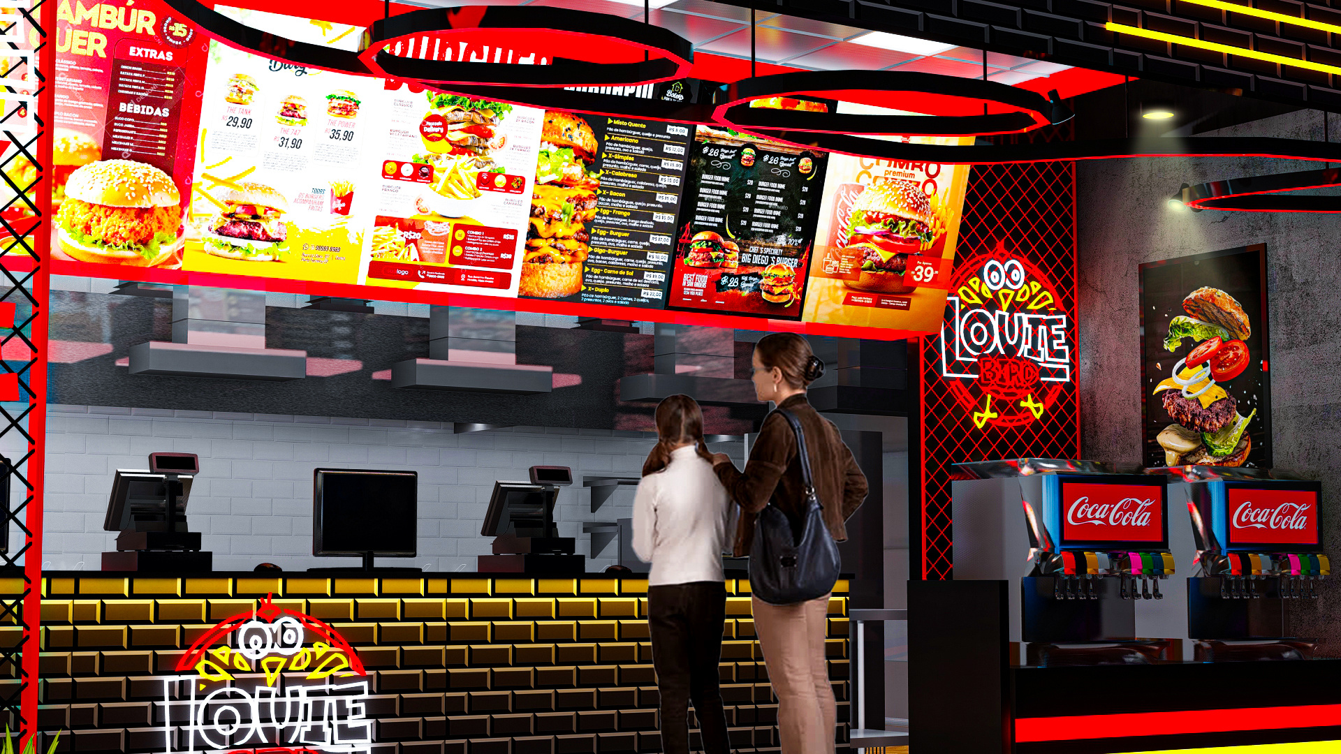 Exterior Design Restaurant 3ddesign 3devent 3dexterior 3drender booth branding design drink event exhibition exterior food illustration interior restaurant stand visualiation