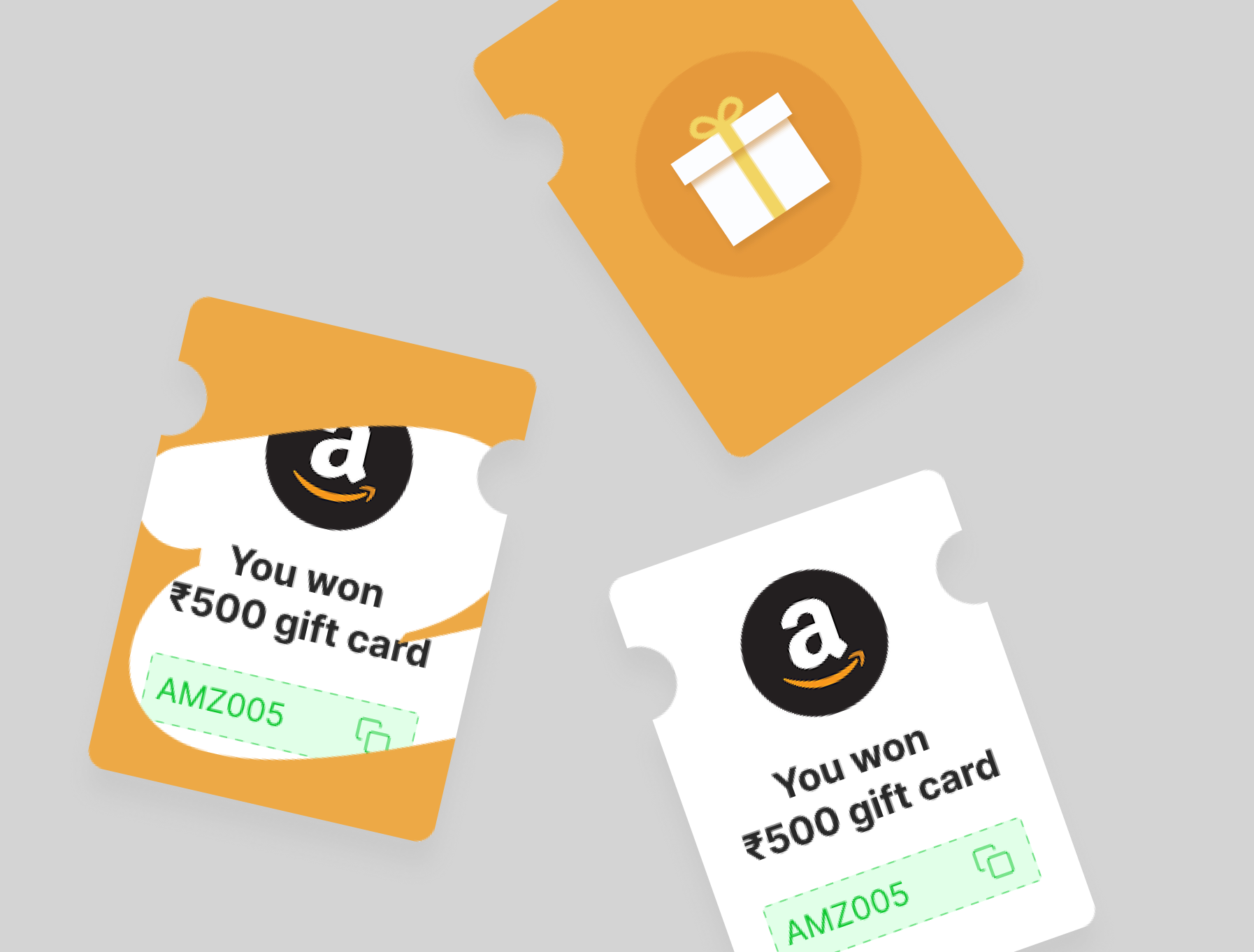 Scratch Coupon Card UI – Light & Dark Theme (All States) coupon coupon card gift card gift ui offer scratch card ui design ui elements visual design