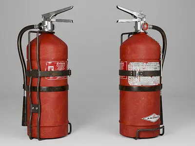 Fire Extinguisher 3d