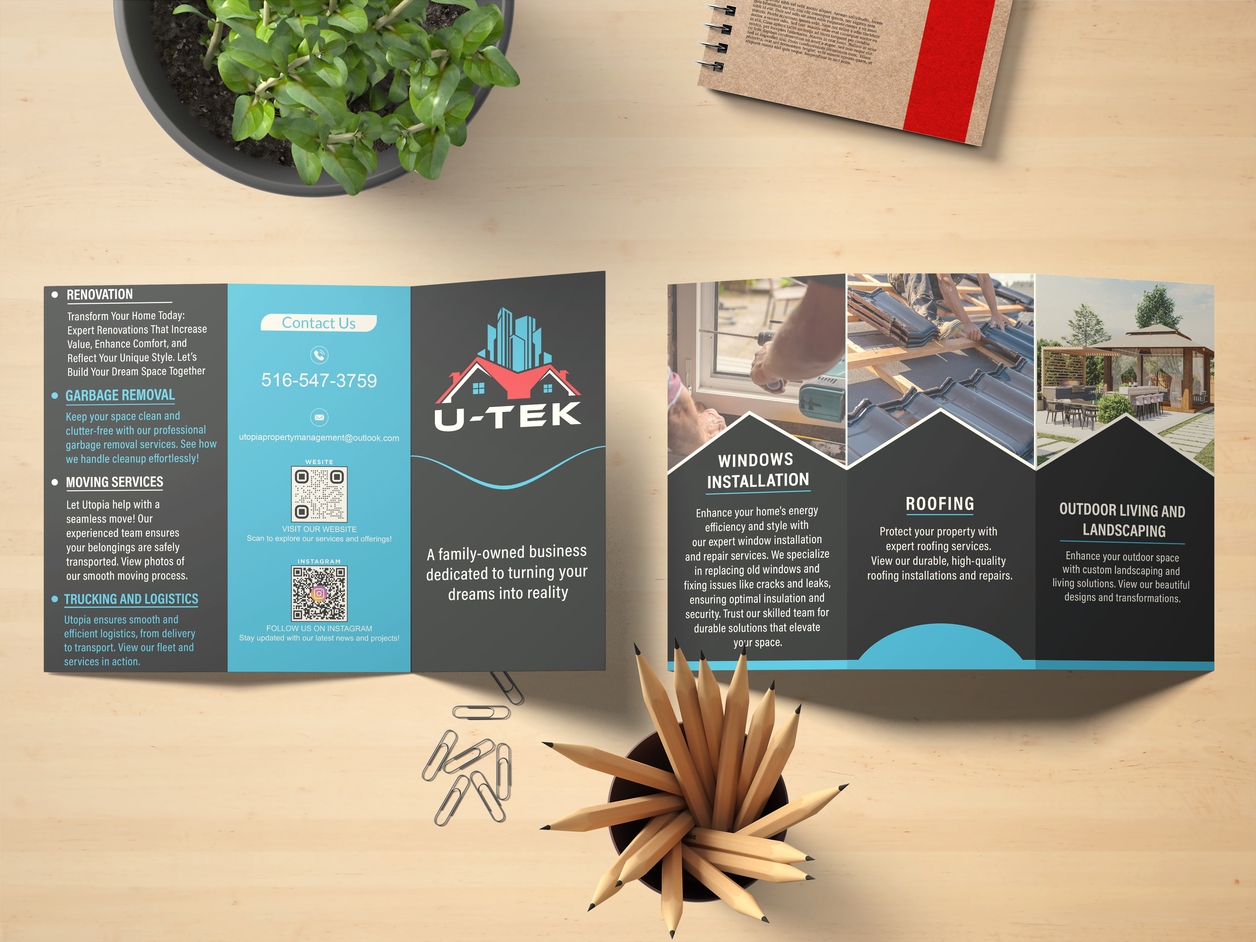 brochure reference by Rifqi Anas Abhinaya | Dribbble