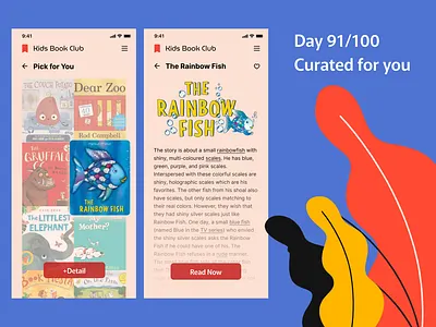 <100 day challenge> Day 91 Curated for you 100daychallenge dailyui design ui ux