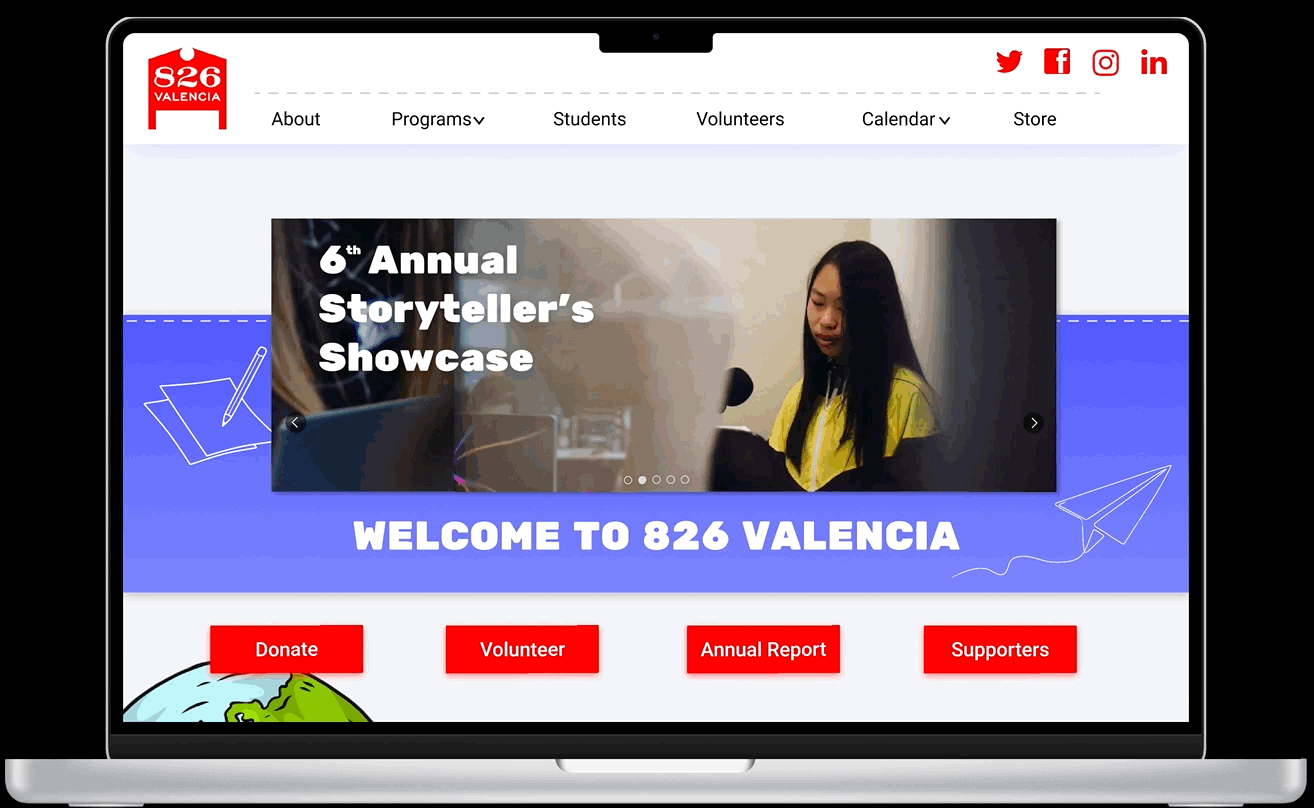 826 Valencia Calendar Redesign branding design typography ui ux