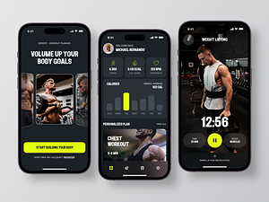 DEROFIT - Workout Planner by Fandit Giovani® for Odama on Dribbble