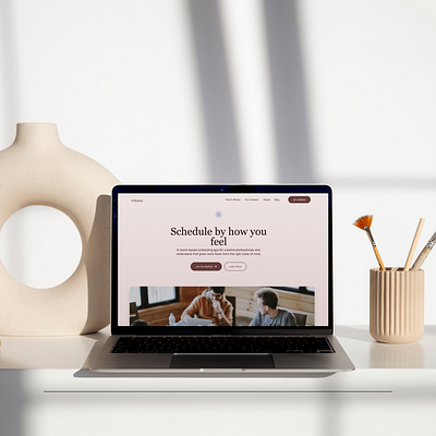 Whimsy — A Mood-Based Scheduling Experience figma saas ui uiux user interface ux web site website website design