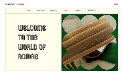 Welcome to the World of Adidas! adidas adobe photoshop figma landing ui uiux web design