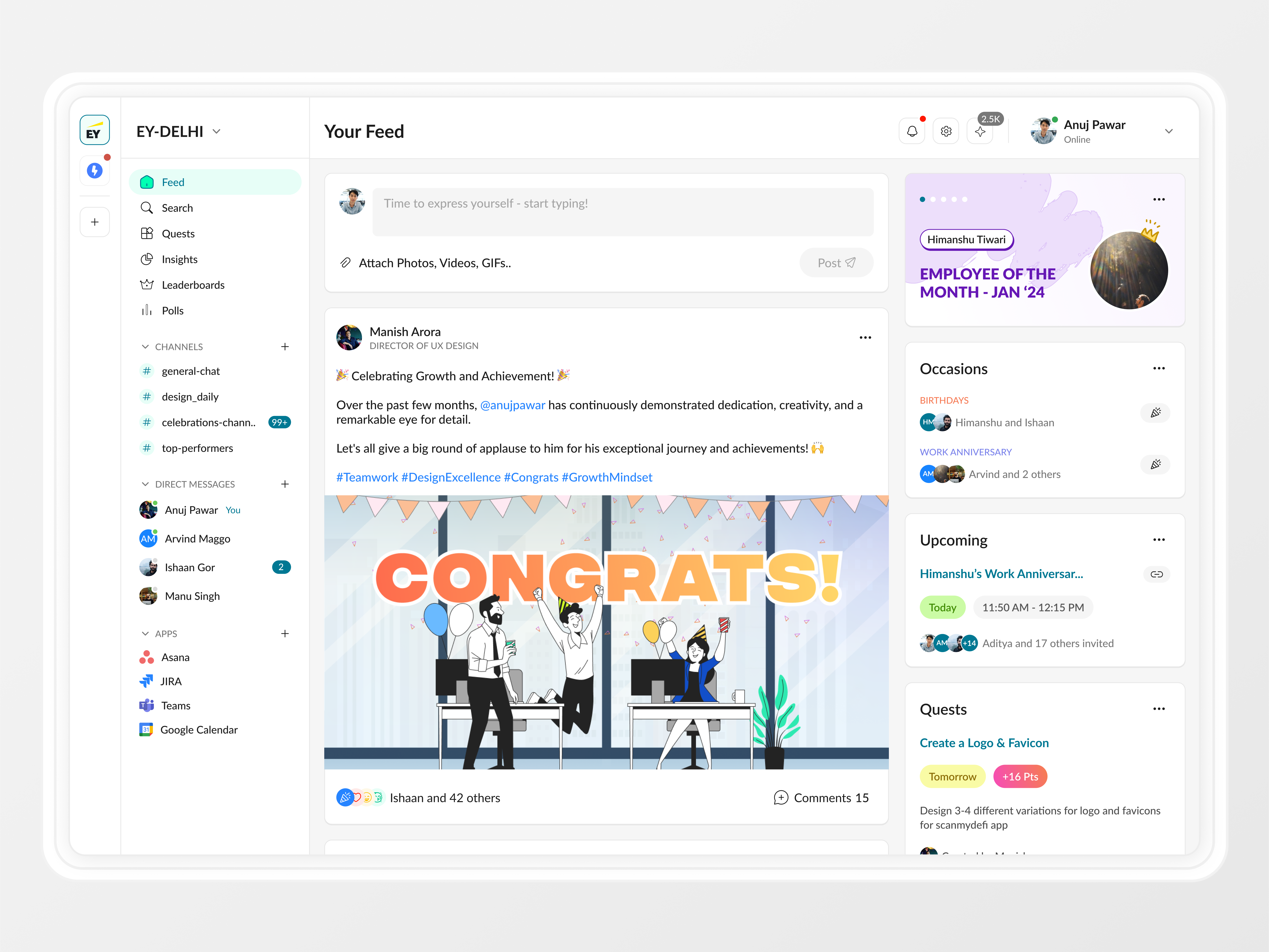 Example of Web/Mobile UI Design