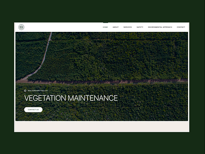 Candian Arborist Company Website branding design digital foresty green home landing page product tree ui uiux ux web website